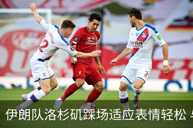 伊朗队洛杉矶踩场适应表情轻松 与挡板外记者们挥手致意